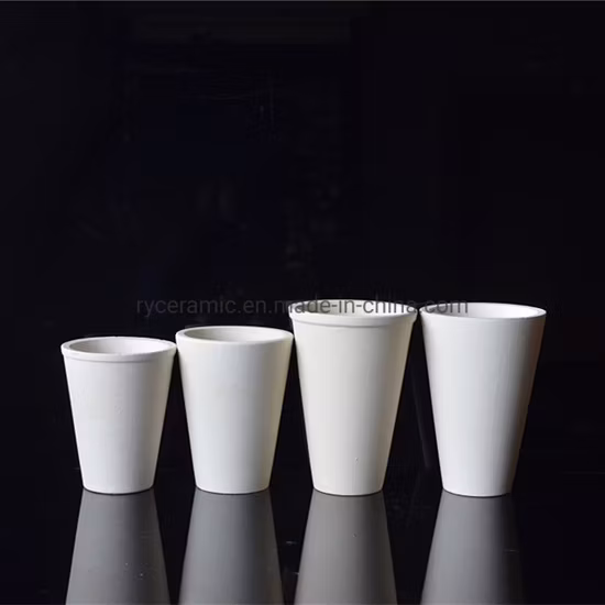 Crogiolo ceramico in argilla per analisi al fuoco Gem65 dell'industria metallurgica per la fusione dell'oro