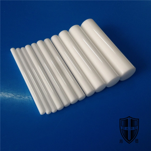 95% 96% 99% Alumina Zirconia Ceramic Rod Plunger Shaft