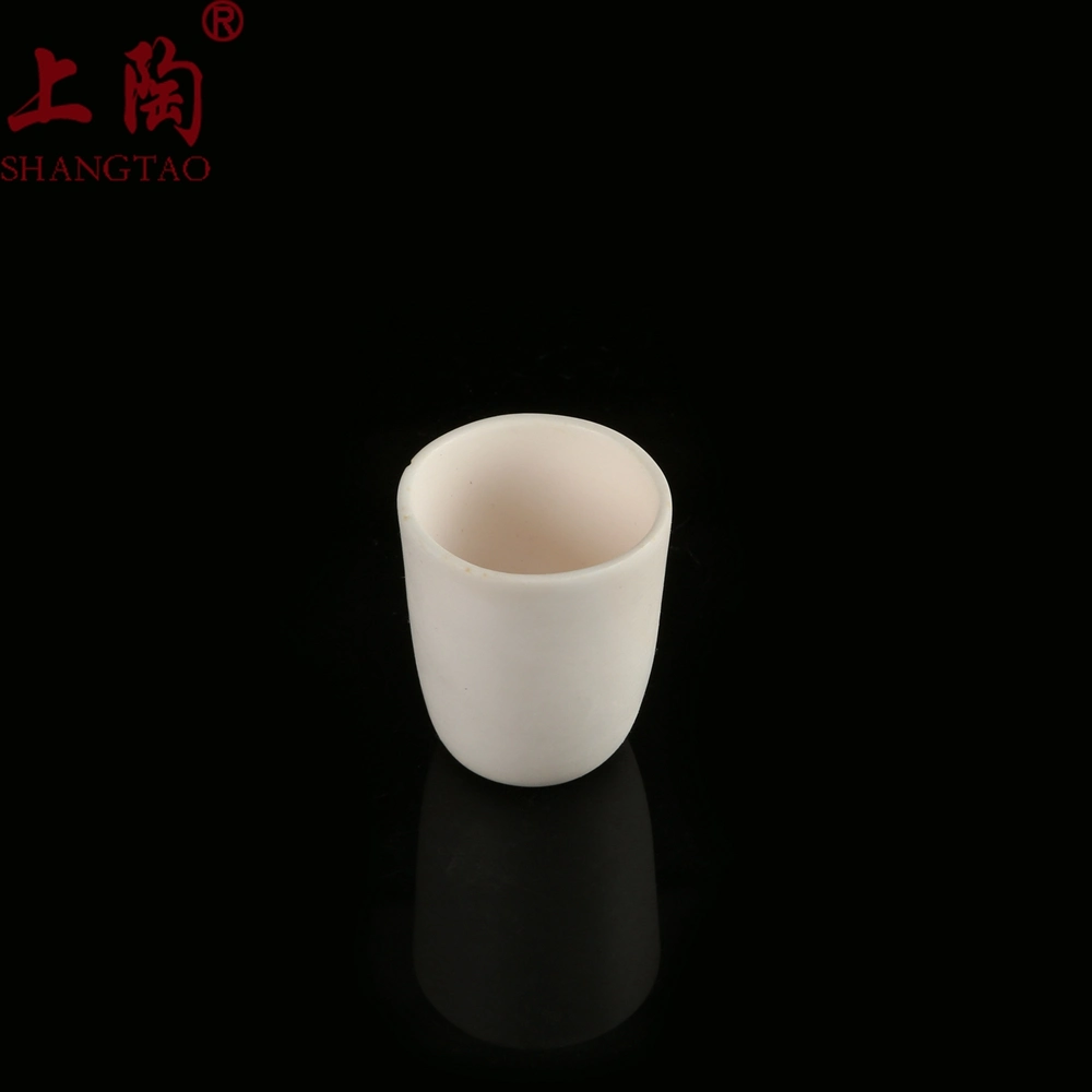 High Purity Cylindrical Conical Al2O3 Ceramic Corundum Alumina Crucible for Laboratory Crucible for Melting