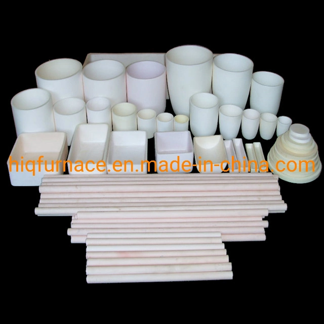 Ceramics High Pure Lab Alumina Ceramic Crucible, High Density Slip Casting Corrosion Resistance Alumina Ceramic Crucible