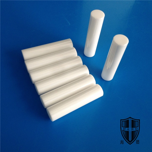 95% 96% 99% Alumina Zirconia Ceramic Rod Plunger Shaft